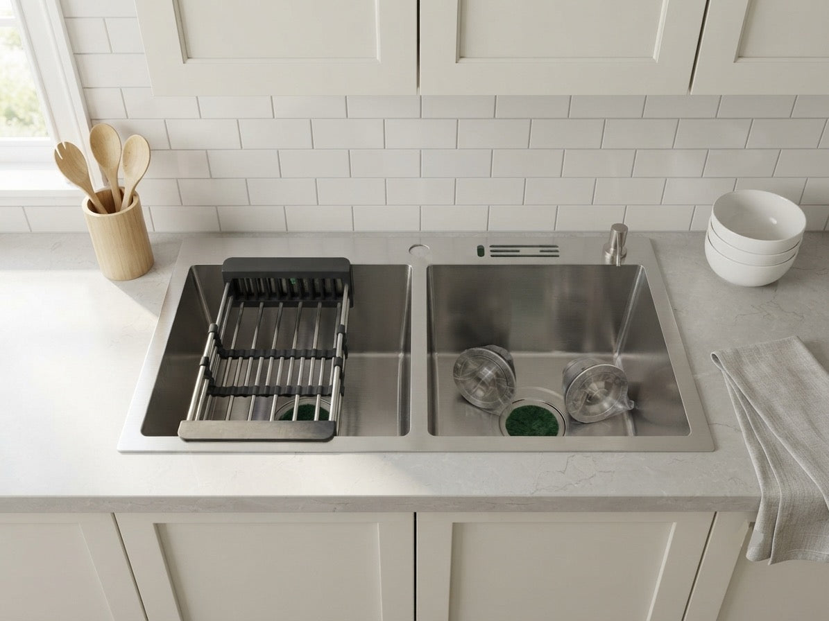 EVIER CUISINE NANO 82/45 CARRI AVEC CUTUX