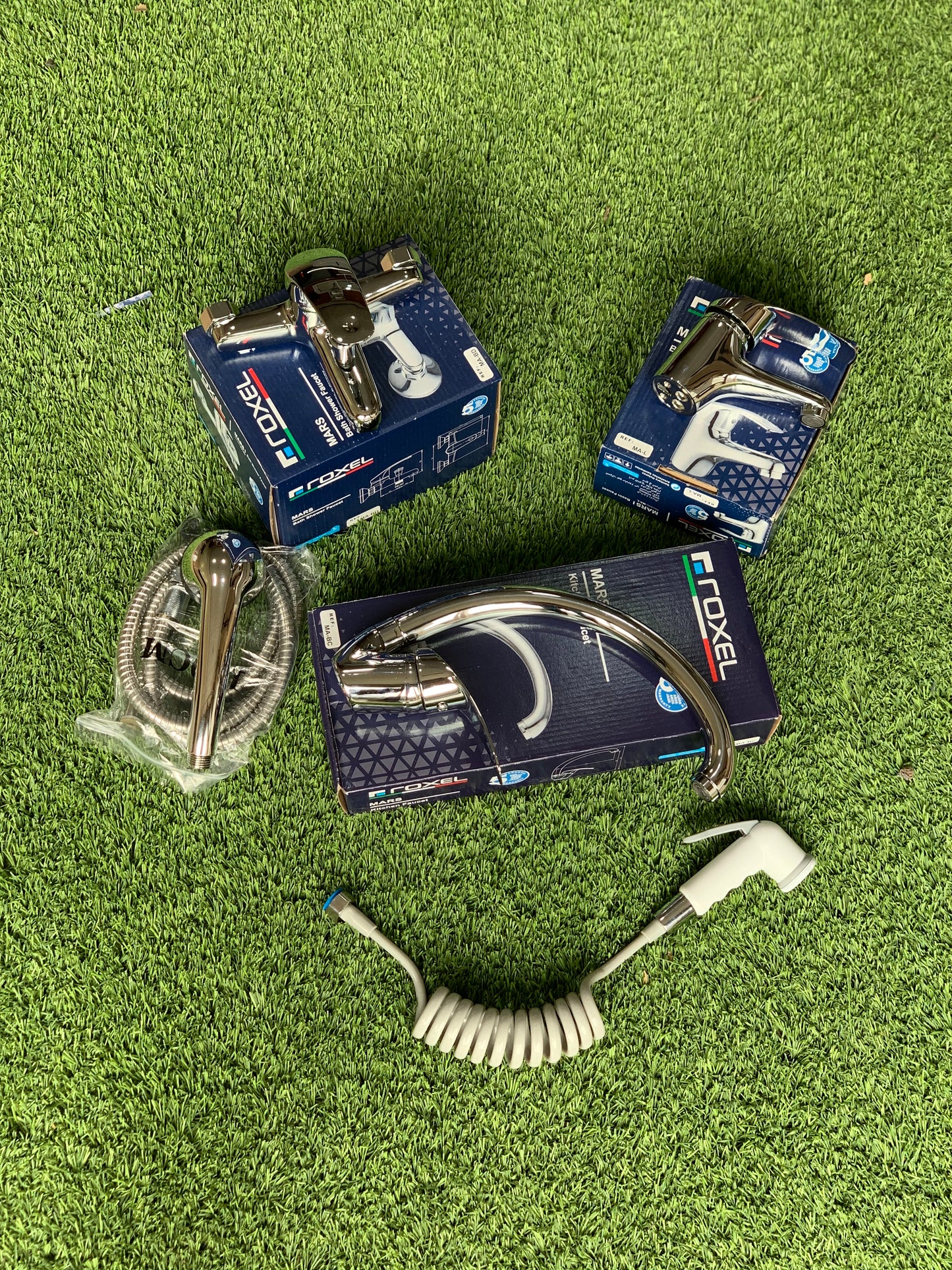Pack 3 mitigeur roxel