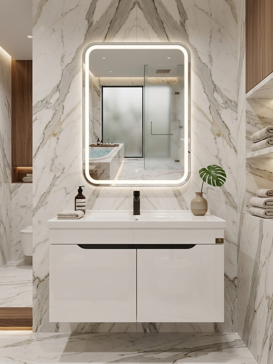 MEUBLE DE DOUCH 80cm 2porte