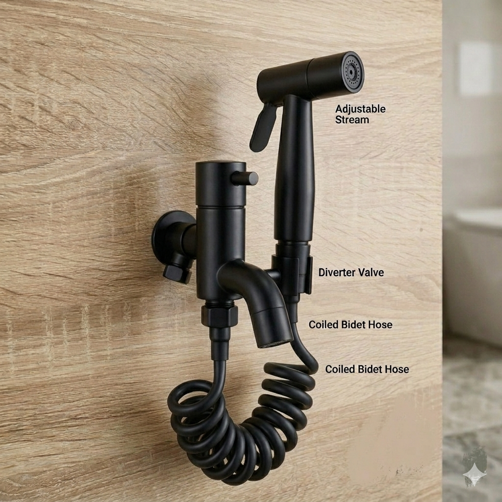 Douchette toilette bidon